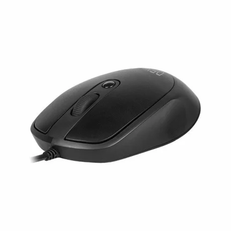 MOUSE DELUX cu fir negru M366BU-BK