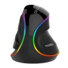 MOUSE DELUX negru M618PLUS-RGB-BK