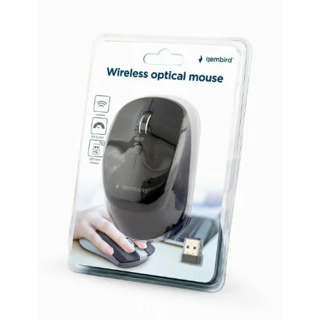 GEMBIRD mouse wireless negru MUSW-4B-05