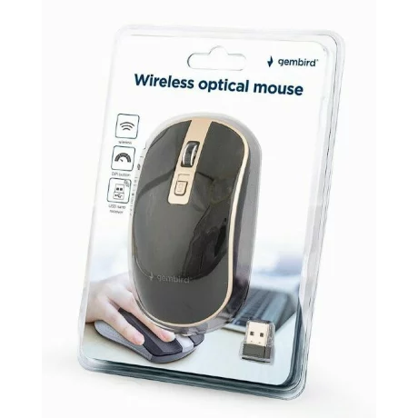 GEMBIRD mouse wirless negru MUSW-4B-06-BG