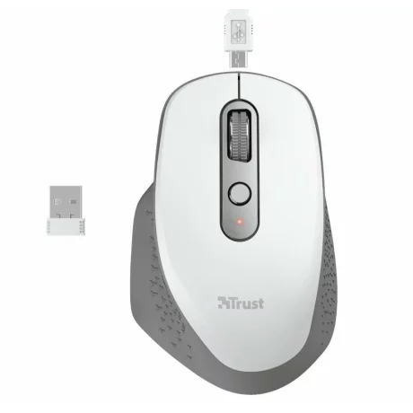 Trust Ozaa Mouse alb TR-24035