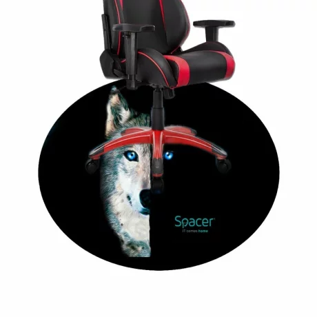 Covor gaming SPACER SPFP-WOLF-120