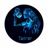 Covor pentru scaun gaming SPACER SPFP-CYBORG-120