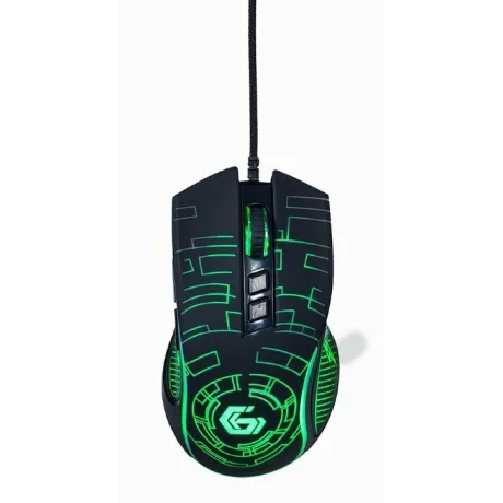 MOUSE GEMBIRD gaming cu fir USB optic negru MUSG-RGB-01