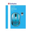 MOUSE Verbatim GO NANO WIRELESS CAR BLUE 49044