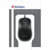 MOUSE Verbatim SILENT OPTICAL BLK 49024