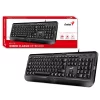 Tastatura Genius cu fir negru G-31300010400