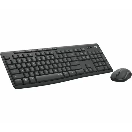 Kit tastatura si mouse wireless silent LOGITECH MK295 GRAPHITE 920-009800