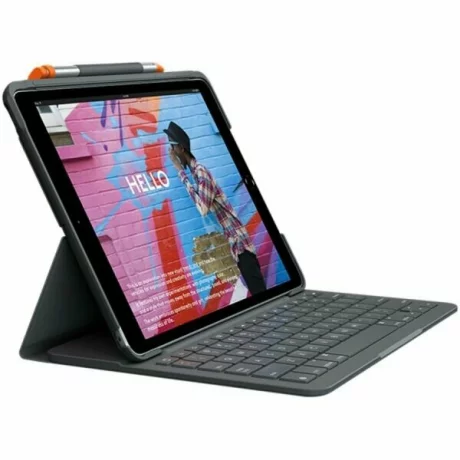 Husa tastatura pentru iPad LOGITECH GRAPHITE 920-009480