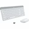 Kit tastatura si mouse LOGITECH slim MK470 OFFWHITE