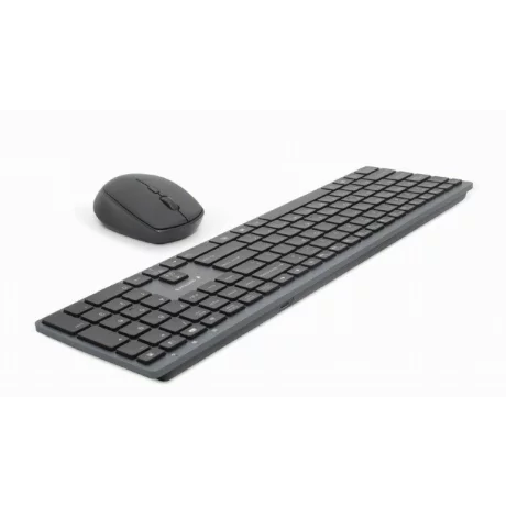 Kit tastatura si mouse wireless slim GEMBIRD KBS-ECLIPSE-M500