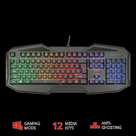 TASTATURA gaming cu fir TRUST XT 830-RW Avonn TR-21621