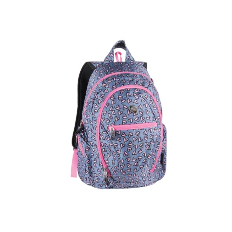 Rucsac Pulse Dobby Pink Heart