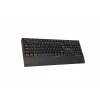 TASTATURA cu fir DELUX negru K9852U-BK