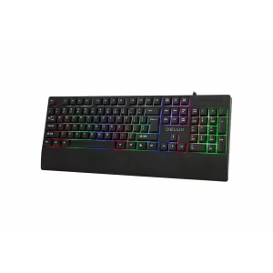 TASTATURA cu fir DELUX negru K9852U-BK