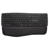 TASTATURA wireless DELUX negru GM908CV-BK