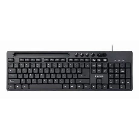 TASTATURA cu fir GEMBIRD USB negru KB-UM-108