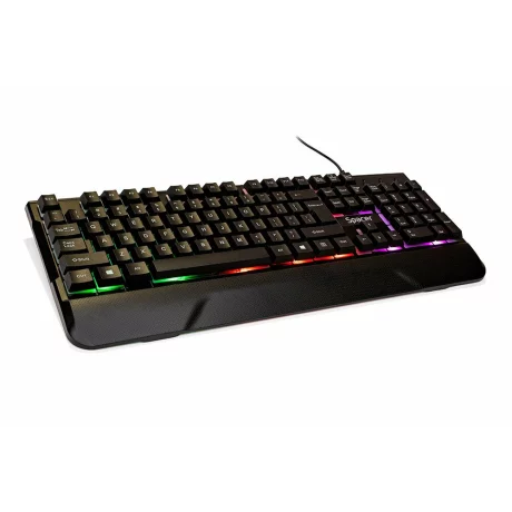 KIT tastatura si mouse gaming SPACER USB INVICTUS negru SPGK-INVICTUS