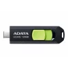 MEMORIE USB Type-C 3.2 ADATA 128 GB retractabila negru / verde ACHO-UC300-128G-RBK/GN