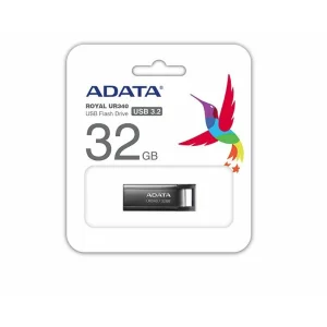 MEMORIE USB 3.2 32GB ADATA NEGRU METALIC AROY-UR340-32GBK