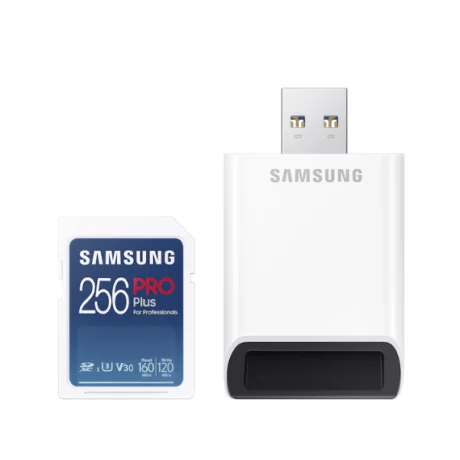 Card memorie cu adaptor SDXC 256GB Samsung MB-SD256KB/WW