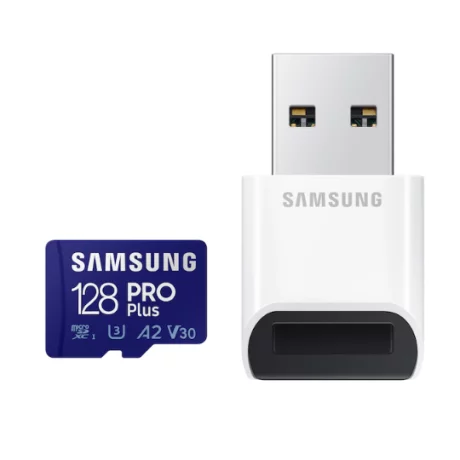 Card memorie SDXC cu cititor card 128GB Samsung PRO Plus MB-MD128KB/WW