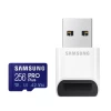 Card memorie SDXC cu cititor card 256GB Samsung PRO Plus MB-MD256KB/WW