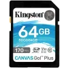 Memorie MicroSD 64GB cu adaptor KINGSTON SDG3/64GB