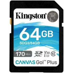 Memorie MicroSD 64GB cu adaptor KINGSTON SDG3/64GB