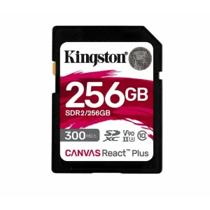 Memorie SDHC cu adaptor KINGSTON 256GB Canvas React Plus SDR2/256GB