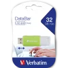 Memorie USB 2.0 32GB VERBATIM DATABAR verde 49454