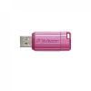 Memorie USB2.0 128GB Verbatim PINSTRIPE STORE N GO roz 49460