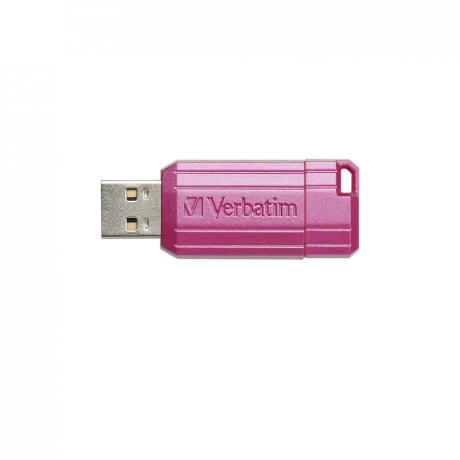 Memorie USB2.0 128GB Verbatim PINSTRIPE STORE N GO roz 49460