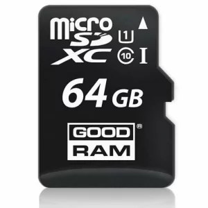 Card memorie microSDXC 64GB cu adaptor GOODRAM M1AA-0640R12