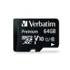 Card memorie MICROSD cu adaptor 64GB VERBATIM 44084