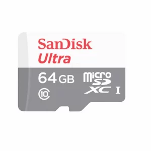 Card memorie cu adaptor microSD 64GB SanDisk SDSQUNR-064G-GN6TA