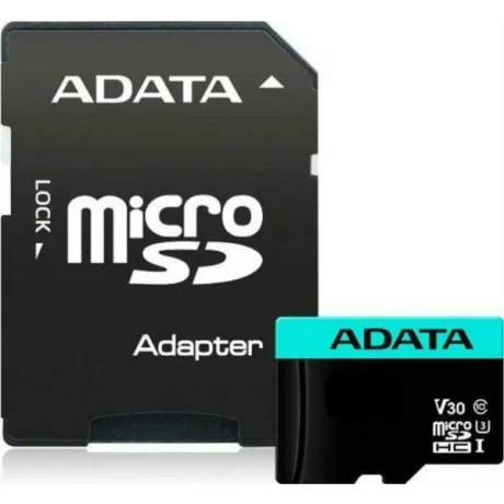 Card memorie cu adaptor microSDXC 256GB Adata AUSDX256GUI3V30SHA2-RA1