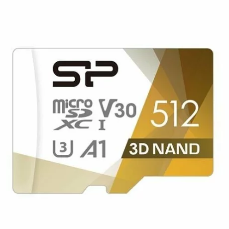 Card memorie cu adaptor micro SDXC 512GB SILICON POWER Superior Pro SP512GBSTXDU3V20AB