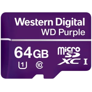 Card memorie microSDXC 64GB WD WDD064G1P0C