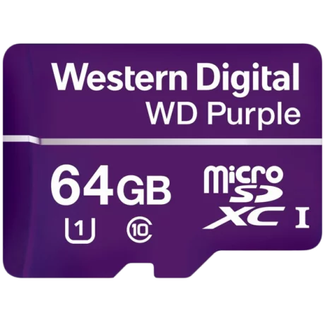 Card memorie microSDXC 64GB WD WDD064G1P0C