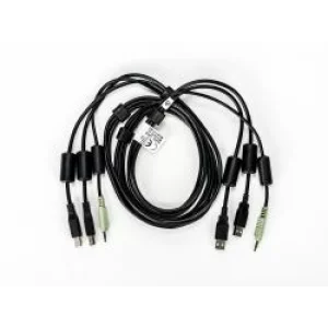 CABLE ASSY, 2-USB/1-AUDIO, 6FT (SCKM145) &quot;CBL0132&quot; (include TV 0.8lei)