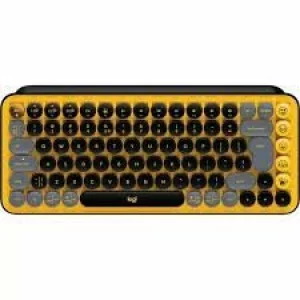 Tastatura wireless mecanica LOGITECH POP YELLOW 920-010735