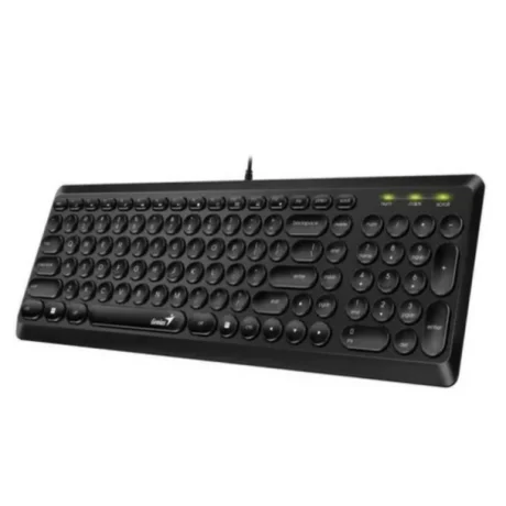 Tastatura cu fir GENIUS SlimStar negru Q200 31310020400