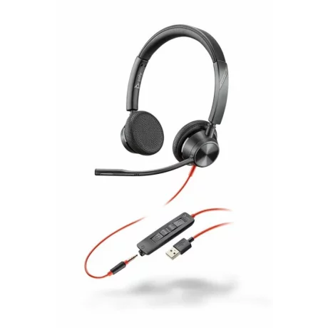 Casti cu fir Poly BLKW 3325 USB-A 213938-01