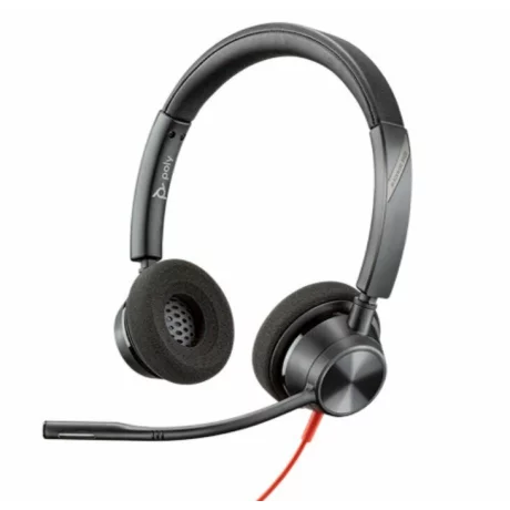Casti cu fir Poly BLKW C3320-M USB-A 214012-01