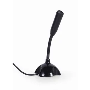Microfon cu fir GEMBIRD negru MIC-DU-02