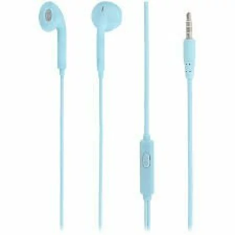 Casti cu fir Tellur Fly In-Ear albastru TLL162152