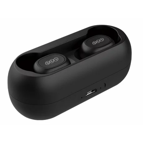 Casti wireless QCY T1C negru T1C_B