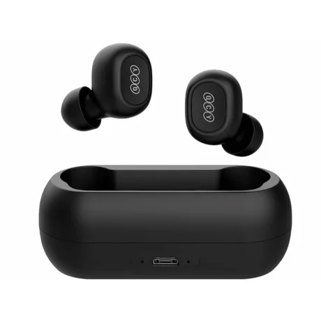 Casti wireless QCY T1C negru T1C_B