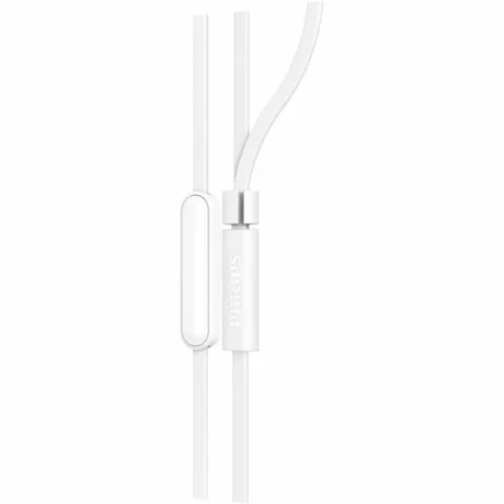 Casti cu fir Philips Alb TAE1105WT/00